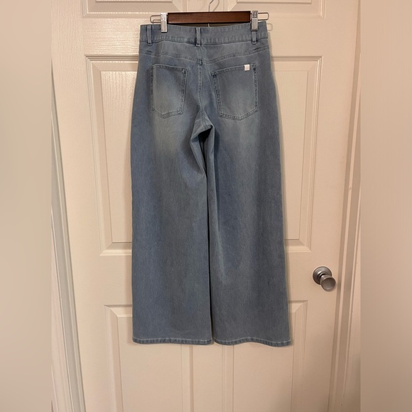 HALARA Light Blue Flare & Wide Leg Jeans size S - Picture 3 of 12